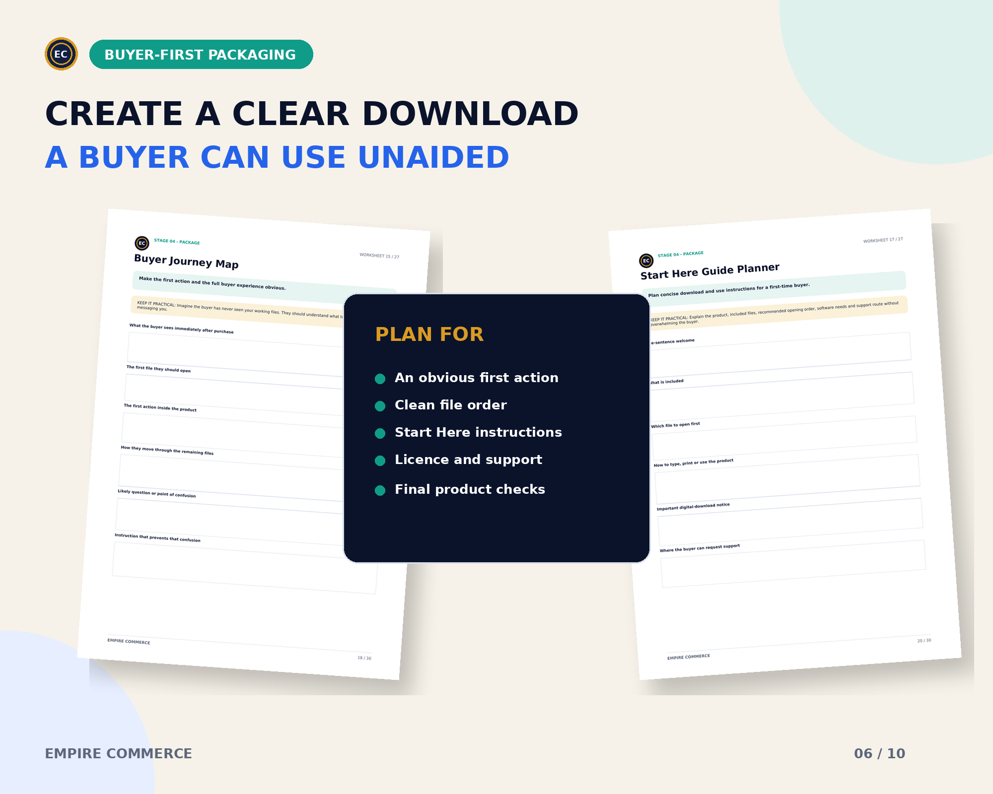 Digital Product Creation & Launch Planner