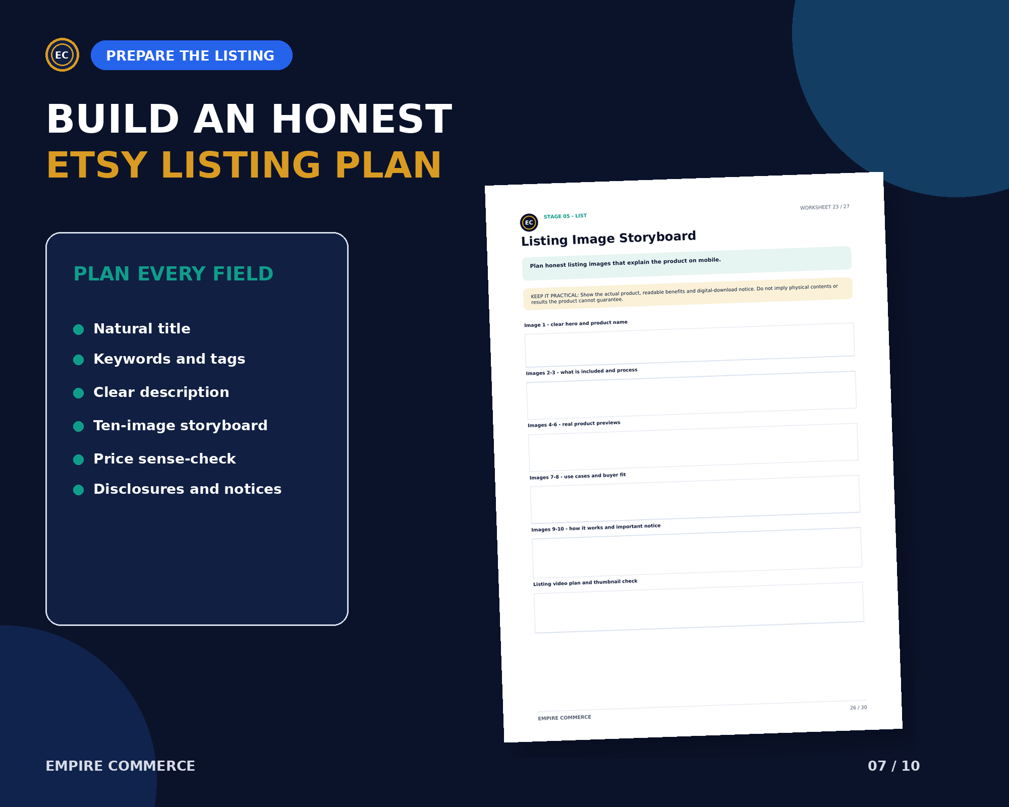 Digital Product Creation & Launch Planner