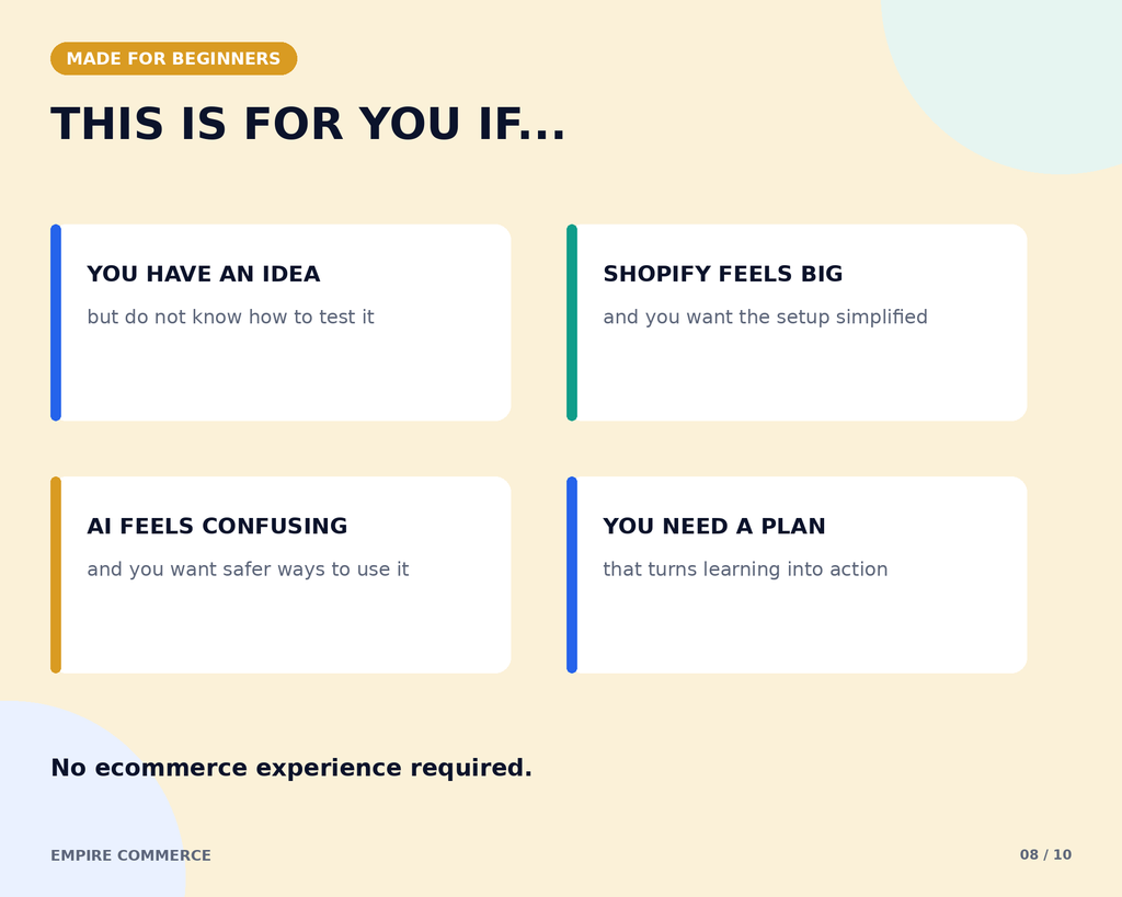 AI Shopify Store Launch Guide