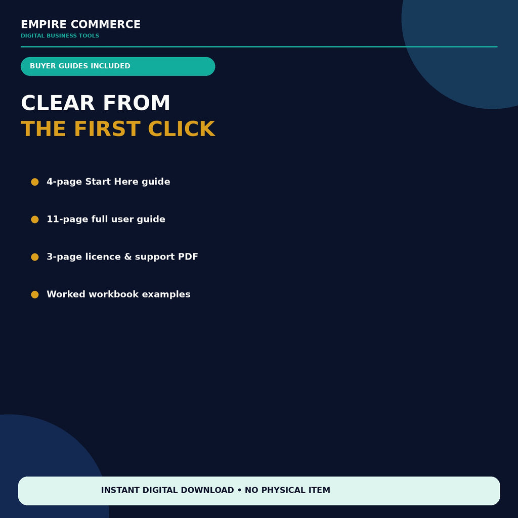 Ecommerce Inventory Tracker Spreadsheet