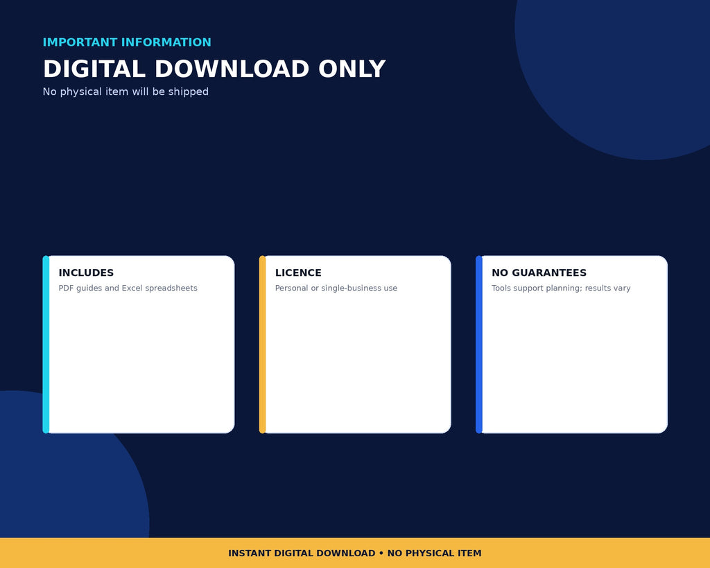 Ecommerce Business Bundle — 10 Digital Tools